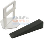 SKT SKT20 ECO lapszintező, 100db ÉK + 500db TALP, 2mm, 4-15mm (skteco2012cs13) (skteco2012cs13)