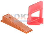 Raimondi ÉKES szintező, 100db ÉK + 100db TALP, 3mm fuga, 3-12mm laphoz (r180bs03cs9) (r180bs03cs9)