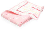 Scamp hatrétegű takaró 75*100 cm - Rose White Elephant - babyshopkaposvar