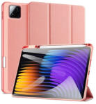 Xiaomi Pad 7 (11.2) / Pad 7 Pro (11.2), mappa tok, Trifold, érintőceruza tartó, Dux Ducis Domo, rózsaszín