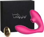  Tracy's Dog 2 - léghullámos 2in1 vibrátor (pink) - erotikasziget