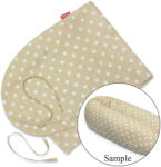 Scamp Formázható univerzális szoptatós párna pamut huzat - Beige Dots