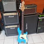 Sandberg California VS4P Basszusgitár (Hardcore Aged Marley Blue)