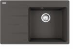 Franke Chiuveta bucatarie Franke Centro CNG 611/211-78 ST, picurator stanga, 78x50cm, fragranite, Slate Grey (114.0716.332) Chiuveta