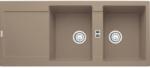 Franke Chiuveta bucatarie Franke Maris MRG 621 reversibila, 1160x500mm, tehnologie Sanitized, fragranite, Oyster (114.0490.332) Chiuveta