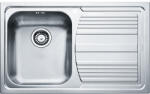 Franke Chiuveta bucatarie Franke Logica Line LLL 611, picurator dreapta, 790x500, margine Slim, sifon inclus, inox anticalcar (101.0086.232) Chiuveta