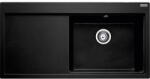Franke Chiuveta bucatarie Franke Mythos MTG 611-100 ST, picurator stanga, 1000x515mm, fragranite, Nero (114.0476.995) Chiuveta