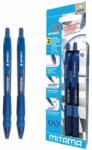  Set 2 pixuri cu gel Mitama, varf 0.7, scriere albastra (MI061703)
