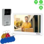 EVOLVEO DoorPhone 10-2W - Telefon video cu 2 fire cu aplicație de memorie de 32 GB (DP-10-2-W)