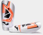 Joma J-pro Shin Guards Silver Fluor Coral L