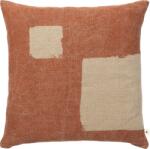 Ferm Living Față de pernă decorativă Oleo 50 x 50 cm bej și roșu (1104270907) Lenjerie de pat