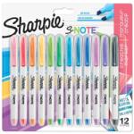 Sharpie S-Note 2: 1 lettering vízbázisú marker 12 szín (NSH2138233)