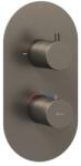 RAVAK Unitate comanda Ravak Espirit, 2 iesiri, termostat, necesita valva, mat, grafit, X070323 (X070323)
