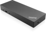 Lenovo ThinkPad Hybrid USB-C with USB-A Dock Vezetékes USB 3.2 Gen 2 (3.1 Gen 2) Type-C Fekete (40AF0135SA) (40AF0135SA)
