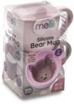 Melii Set 2 Cani Copii Design Interior Urs, Melii, Roz&mov (ml13455) - etoys Set pentru masa bebelusi