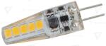 TRACON Sursă de lumină LED cu înveliș din silicon 12 VAC/DC, 2 W, 4000 K, G4, 180 lm, 270°, EEI=F (LG4X2NW)
