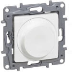 Legrand Niloé forgatógombos fényerőszabályzó 5 - 300 W (izzó, halogén), 2-vezetékes, fehér Legrand 764588 (764588)