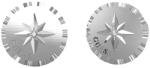 Guess Acél fülbevaló Monete JUBE02206JWRHT/U