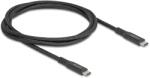 Delock 80024 USB kábel USB 3.2 Gen 2x2 1 M USB C Fekete (80024)
