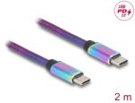 Delock 81116 USB kábel USB 2.0 2 M USB C Többszínű (81116)