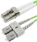 Emtex Patchcord FO SC/PC-LC/PC, MM OM5 50/125, manta LSZH 3.0mm, duplex 2m - EMTEX (SC-LC-MM5/DX-2)