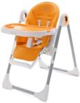 AppeKids Scaun de masa Appekids Sky, Greutate maxima suportata 15 Kg, Piele ecologica, Portocaliu (AK274797) Scaun de masa bebelusi