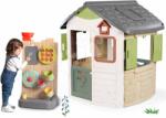 Smoby Set căsuță și perete de joacă cu 6 activități Life Jura Lodge Smoby extensibilă cu hrănitoare pentru păsări (SM810504-2) Casuta pentru copii