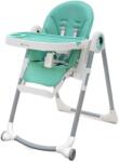 AppeKids Scaun de masa Appekids Sky, Greutate maxima suportata 15 Kg, Piele ecologica, Verde (AK274773) Scaun de masa bebelusi