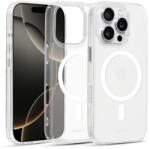 Liavec Glossy Magsafe Átlátszó Tok iPhone 16 Pro Max fehér tok
