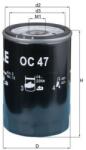 MAHLE Filtru ulei MAHLE OC47OF (OC47OF)