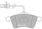 MOTAQUIP set placute frana, frana disc MOTAQUIP LVXL1129 (LVXL1129)