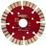 Flexmann For Cut Gyémánttárcsa PRO 115x3, 0x12, 8x22, 2mm turbo Piros szegmentált (PRO-115-12) - pepita