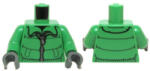 LEGO® Alkatrészek (Pick a Brick) Világos zöld téli kabátos felsőtest 4619690 (4619690)