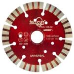 Flexmann For Cut Gyémánttárcsa PRO 125x3, 0x12x9x22, 2mm turbo Piros szegmentált (Pro-125-12) - pepita