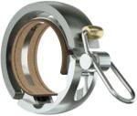 Knog Oi Luxe kerékpár csengő - nagy - ezüst