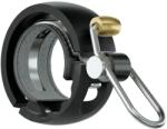 Knog Oi Luxe kerékpár csengő - kicsi - fekete