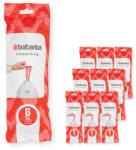 Brabantia Saci de gunoi Brabantia PerfectFit 1005564, Dimensiune B, 5 L, 200 buc, Alb (1005564) Cos de gunoi