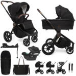  MUUVO KÉSZLET Babakocsi Quick SE 2 Sunset black szett 2in1 + CYBEX Aton B2 i-Size + alap (VP-F188559)