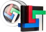 Eureka Puzzle metalic de logică Eureka - Quad L (473443)