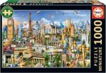 Educa Puzzle Educa din 1000 piese - Simboluri ale Europei: miniatură (EDU20248) Puzzle