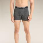 ICEBREAKER Boxeri pentru bărbați Merino 150 Anatomica Boxers Icebreaker Gristone mărimi îmbrăcăminte XXL (2-0589-XXL)