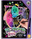 Lisciani Monster High: Set de creație cu șabloane pentru desen Monster Hug - Lisciani (12709)