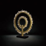 Corona Led Table Lamp 22w 3000k, Gold (955corona2230tgd)