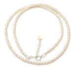  Colier din Perle de Cultura Rotunde 3, 5x3, 5 mm - Eleganta si Stralucire Divina - Accesorii de Argint 925 - 1 Buc
