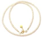  Colier din Perle de Cultura Rotunde 3x3 mm - Eleganta si Stralucire Divina - Accesorii de Gold Filled - 1 Buc