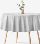 Goldea față de masă decorativă malaga - gri - rotundă Ø 180 cm Fata de masa