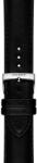 Tissot Curea din piele Tissot T852.050. 323 22mm, negru, piele ecologică