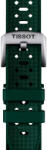 Tissot Curea de cauciuc Tissot T852.049. 961 20mm, verde