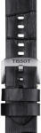 Tissot Curea neagră din piele Tissot T852.046. 775