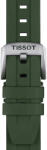 Tissot Curea de cauciuc verde Tissot T852.049. 054